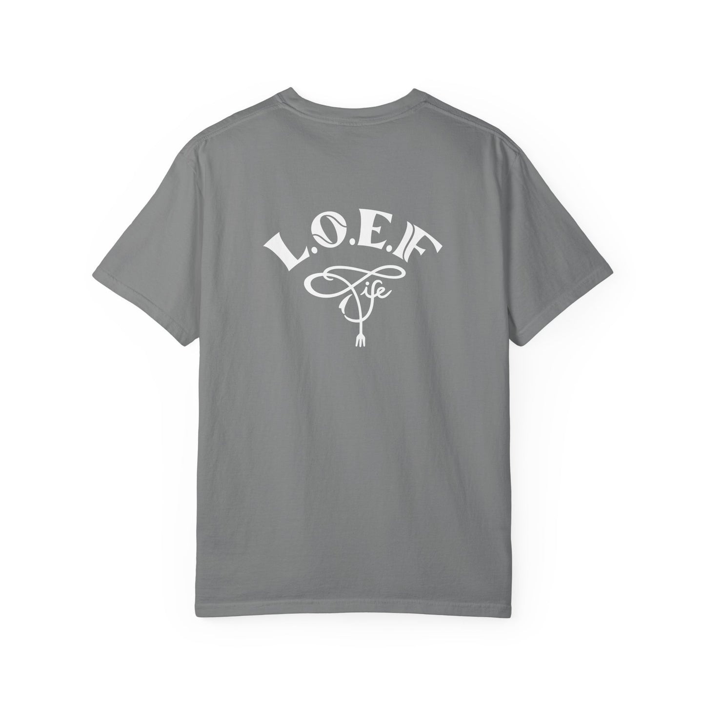 L.O.E.F Foodie Unisex Tee Shirt (White)