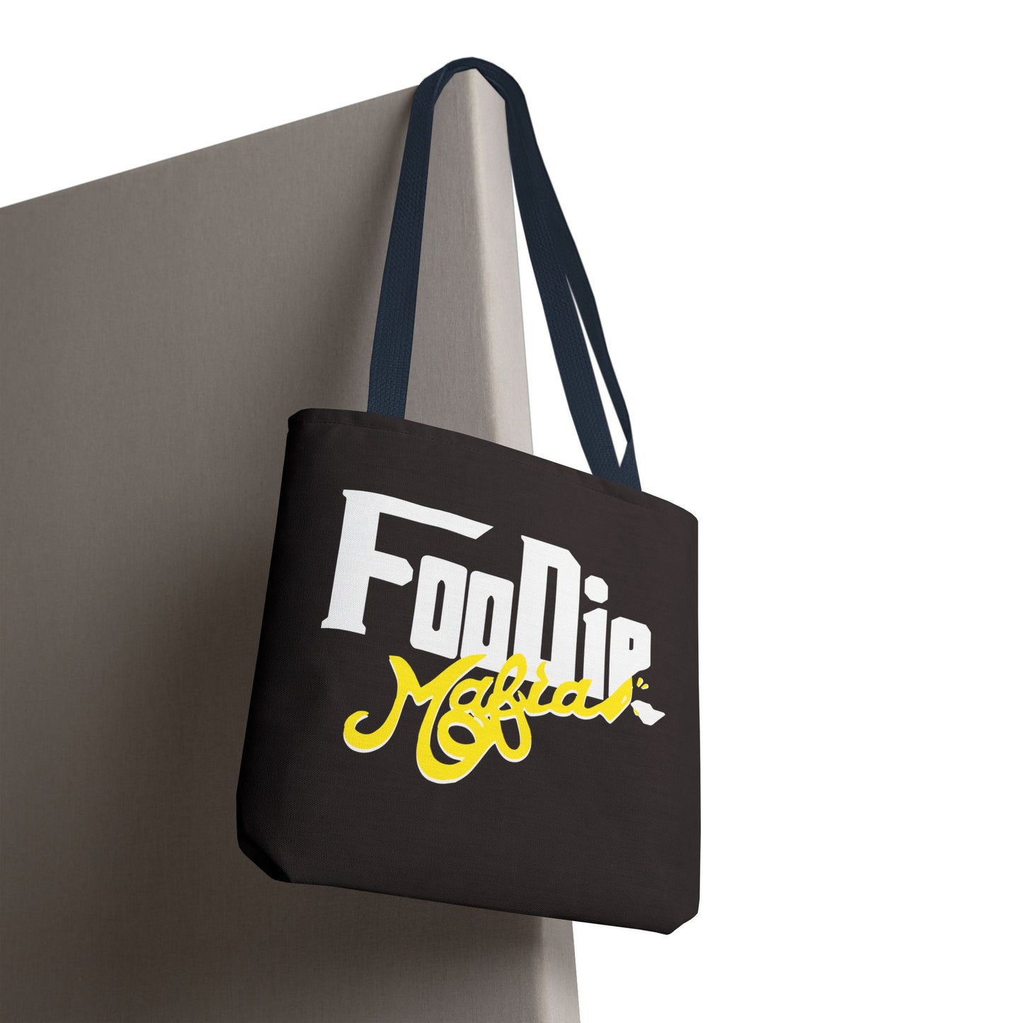 L.O.E.F White Foodie Mafia Tote Bag (Yellow)