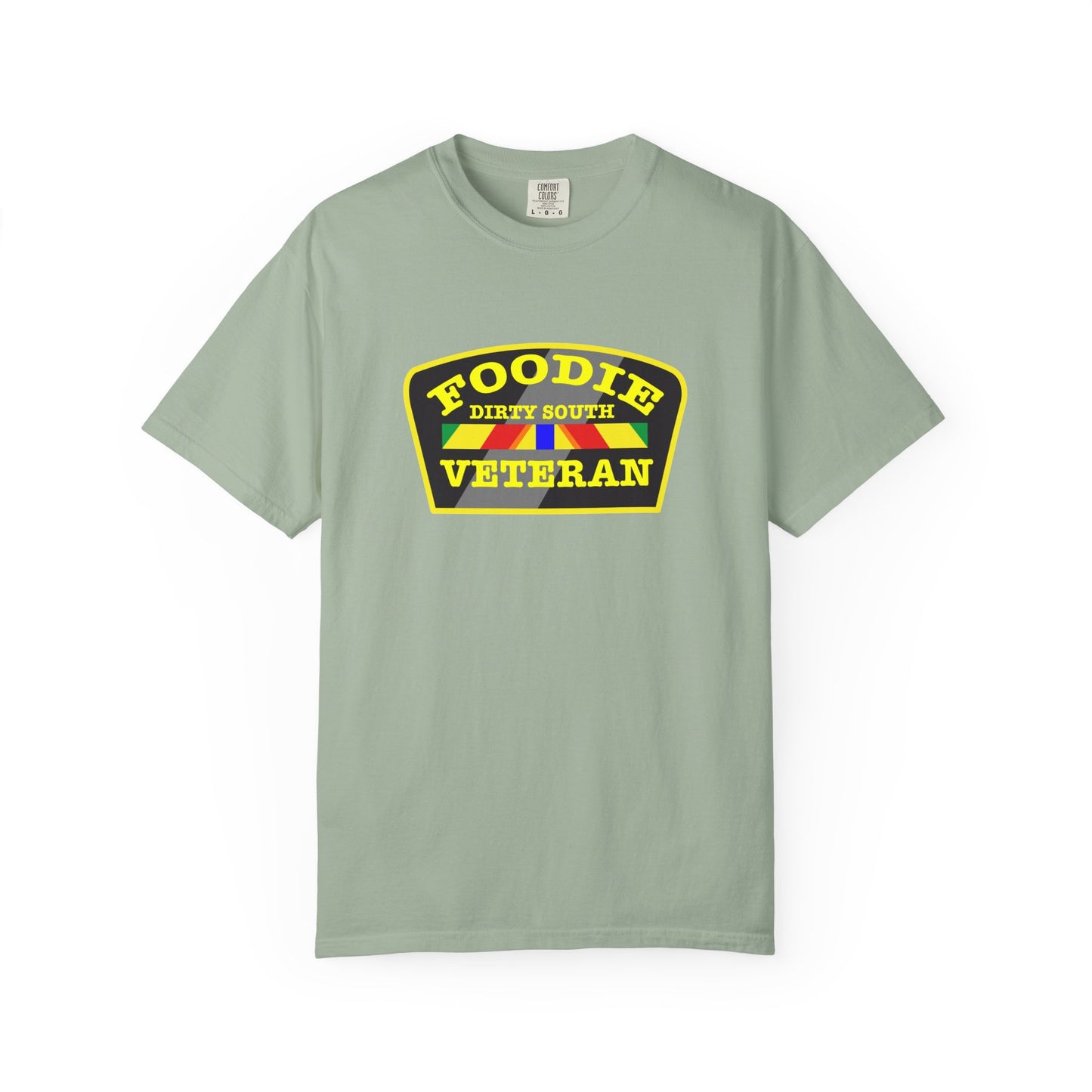L.O.E.F Foodie Veteran DIRTY SOUTH Unisex Tee Shirt (Yellow)