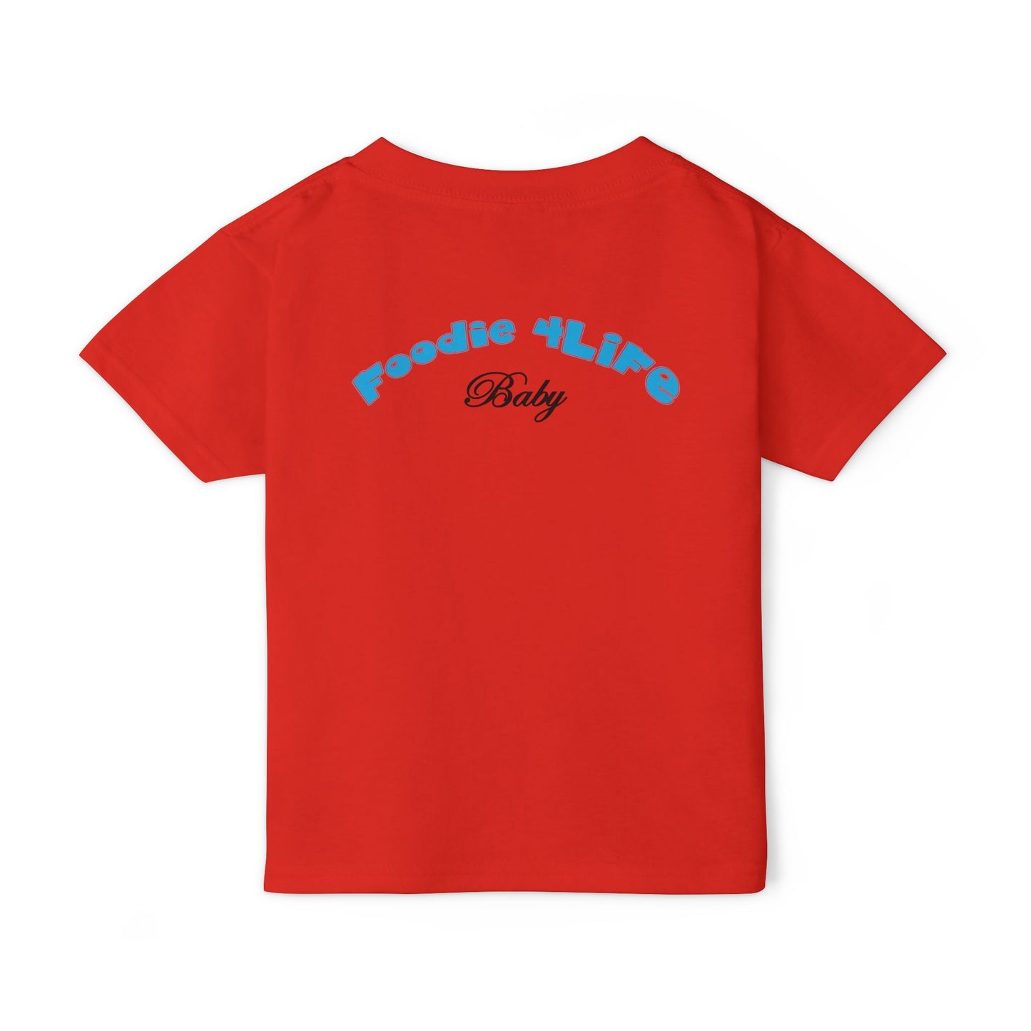 L.O.E.F Foodie 4Life Baby Tee Shirt (Sky Blue)