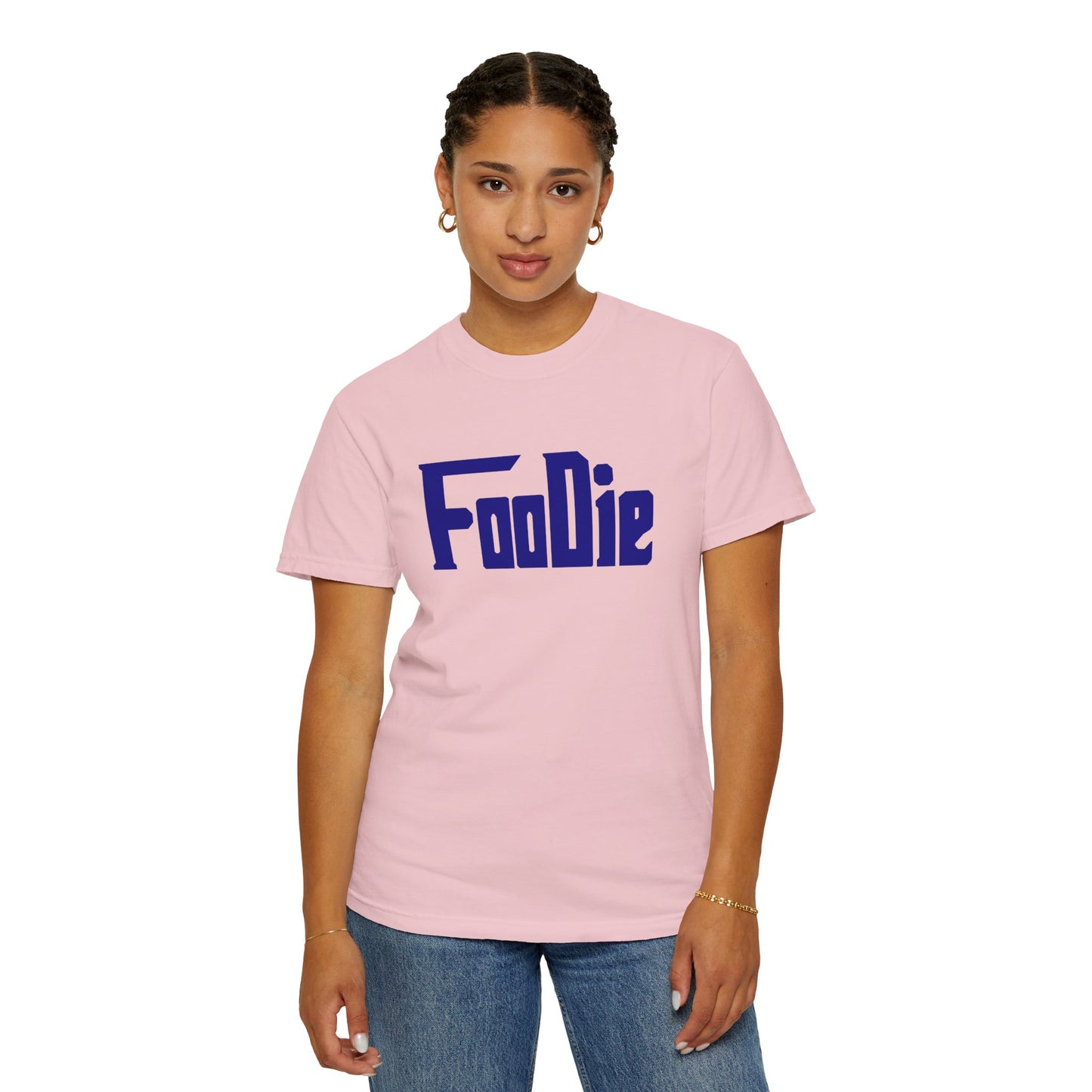 L.O.E.F Foodie Unisex Tee Shirt (Dark Blue)