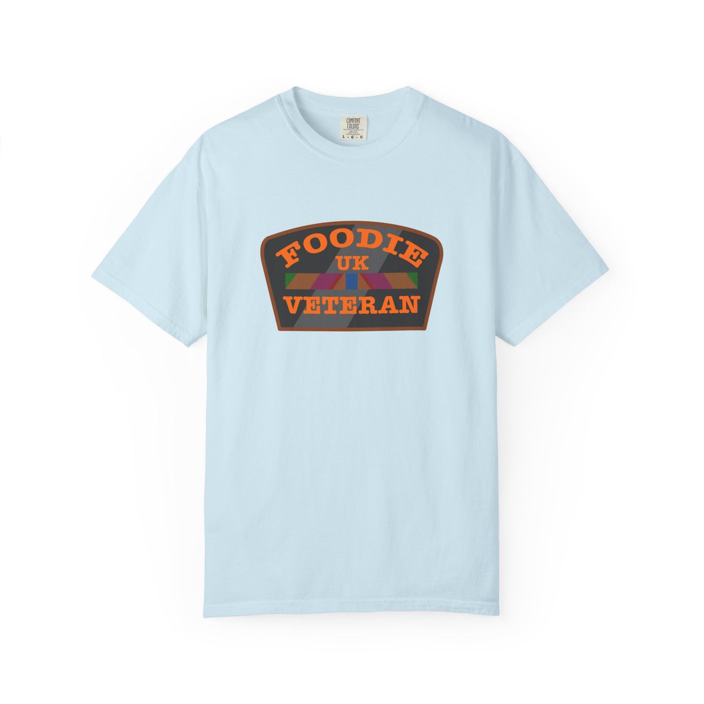 L.O.E.F Foodie Veteran UK Unisex Tee Shirt (Orange)