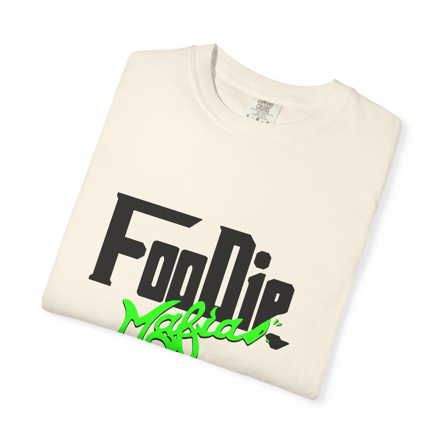 L.O.E.F Foodie Mafia Unisex Tee Shirt (Neon Green)