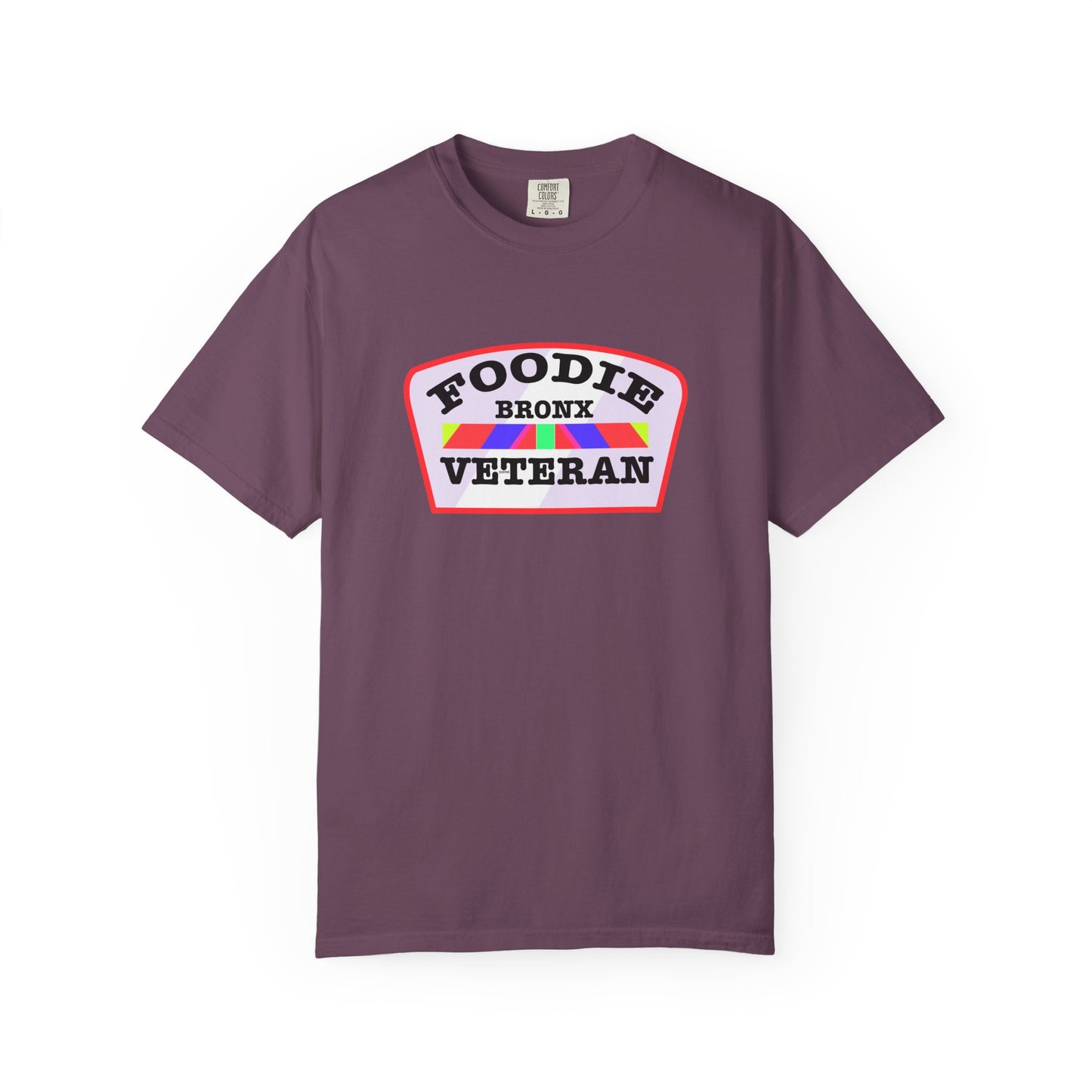 L.O.E.F Foodie Veteran Bronx Unisex Tee Shirt (Soft Pink)