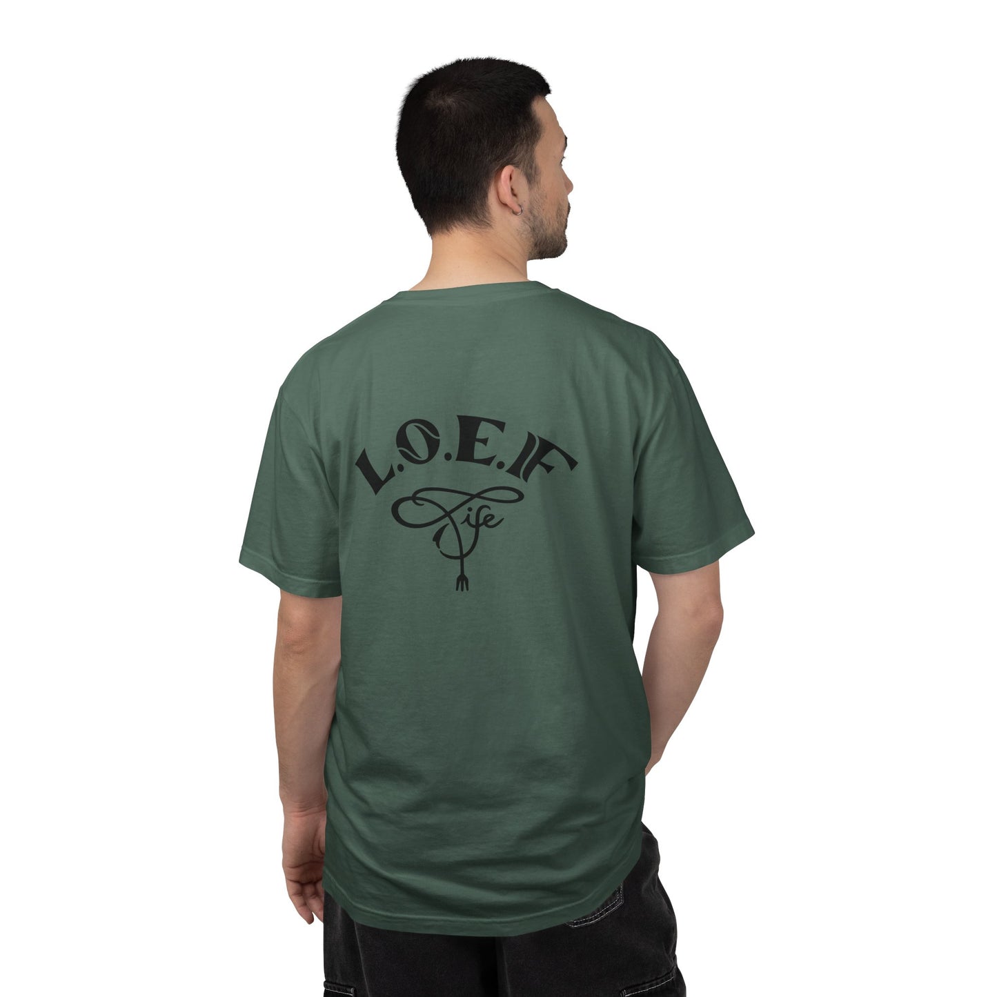 L.O.E.F Foodie Unisex Tee Shirt (Neon Green)