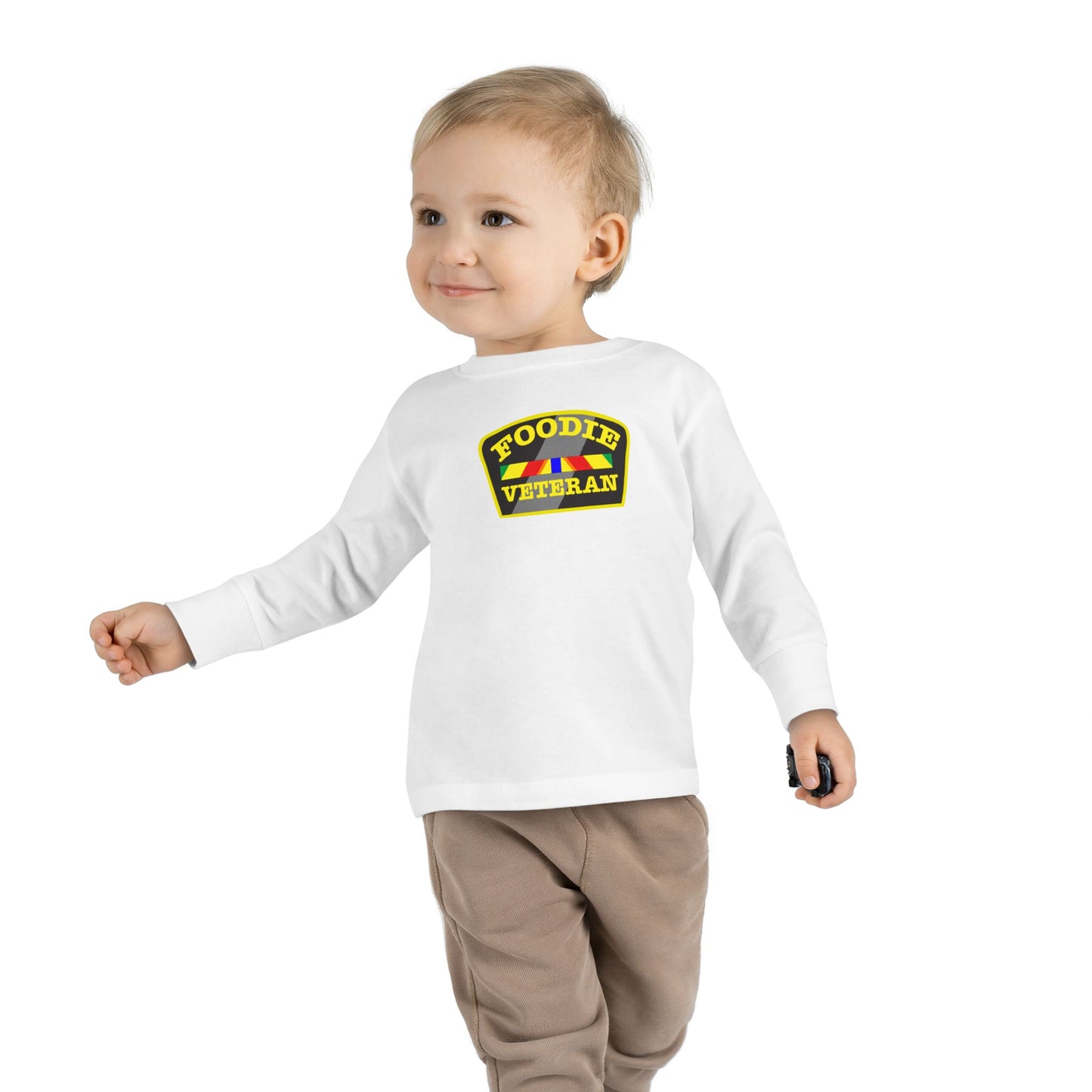 L.O.E.F Foodie Veteran Toddler Long Sleeve Tee