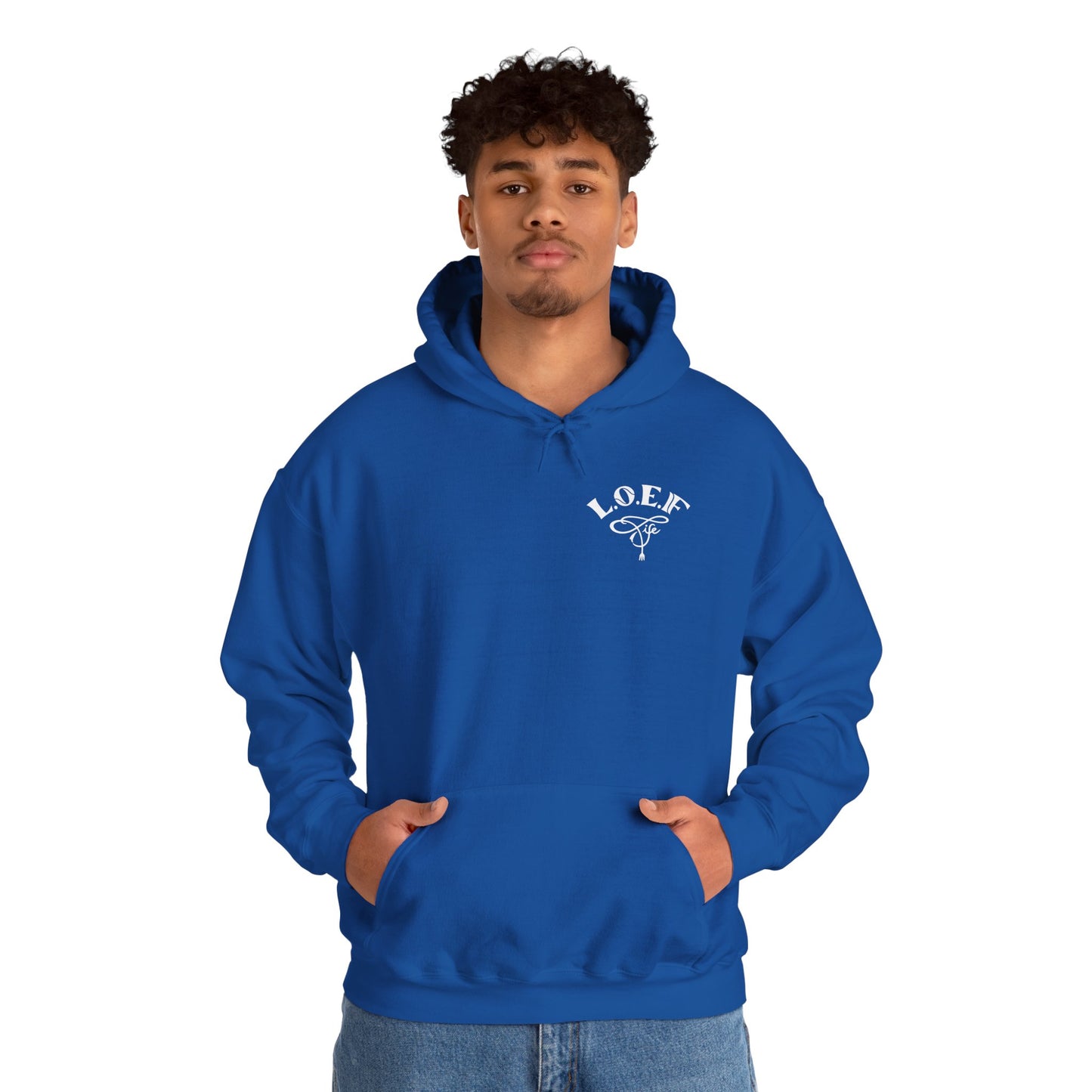 L.O.E.F Foodie 4Life Certified Hoodie (Sky Blue)