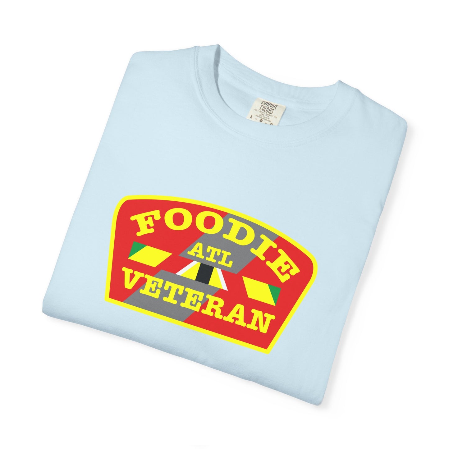 L.O.E.F Foodie Veteran ATL Unisex Tee Shirt (Yellow)