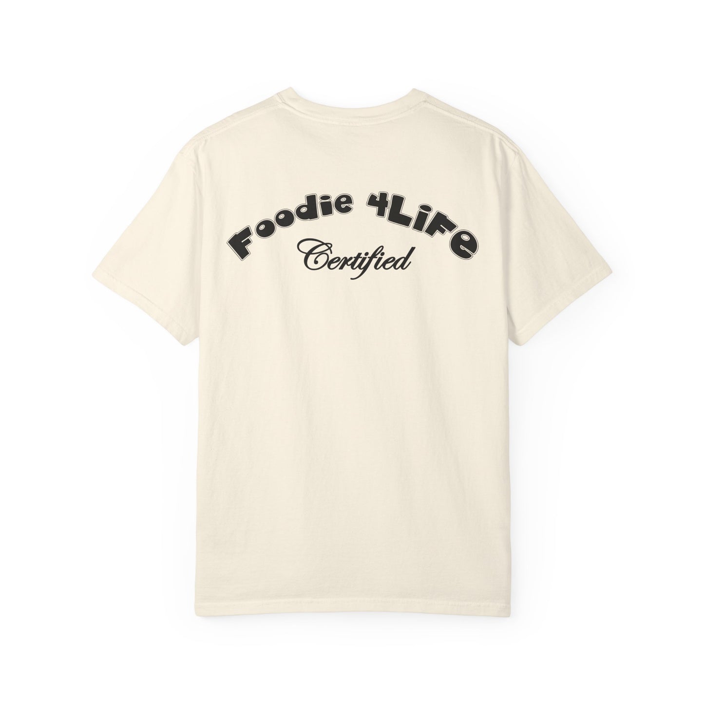 L.O.E.F Foodie 4Life Certified Unisex Tee Shirt (Black)