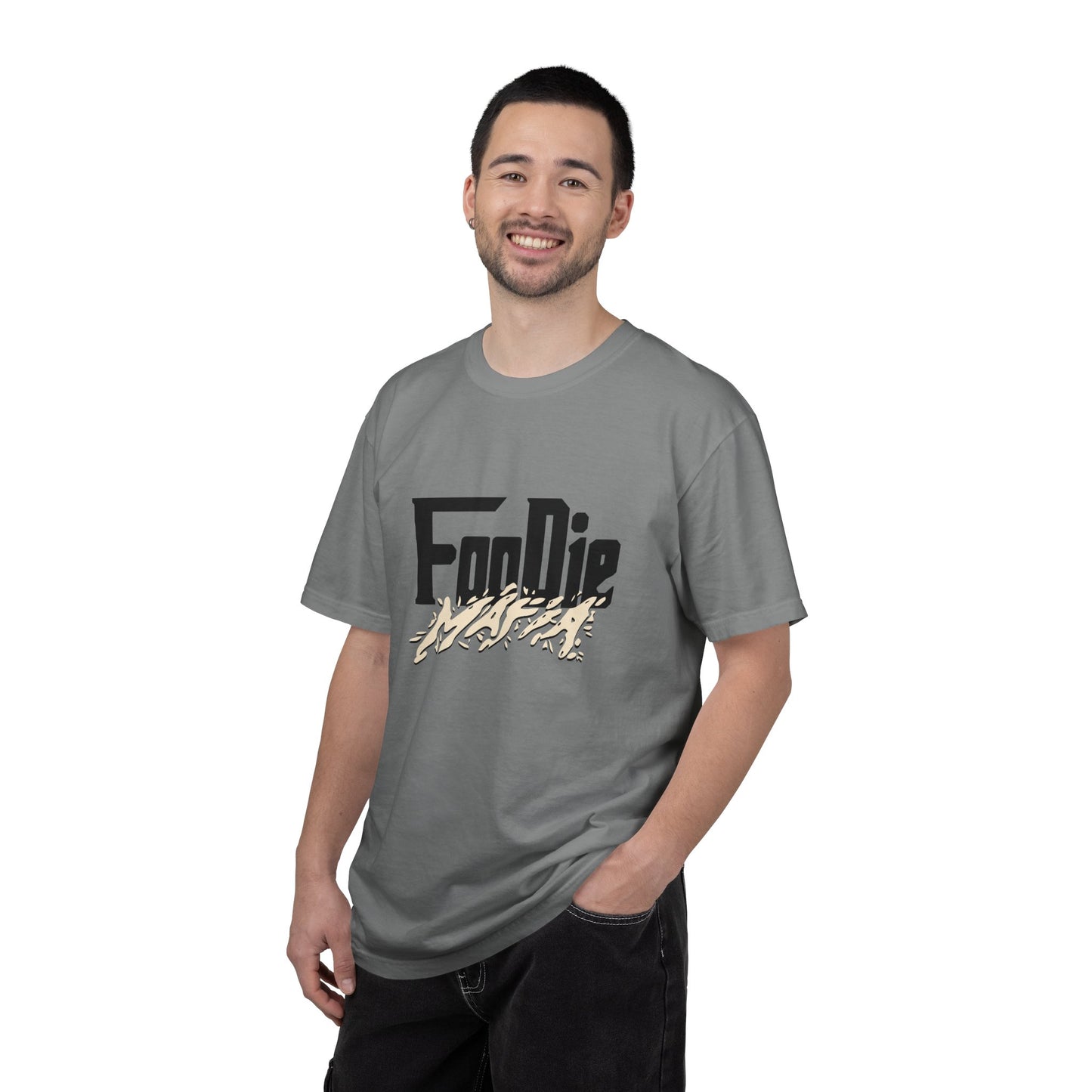 L.O.E.F Foodie Mafia Tee Shirt (Cream)