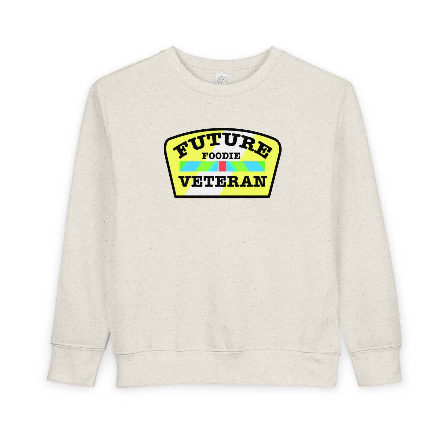 L.O.E.F Future Foodie Veteran Baby Sweatshirt (Yellow and Black)