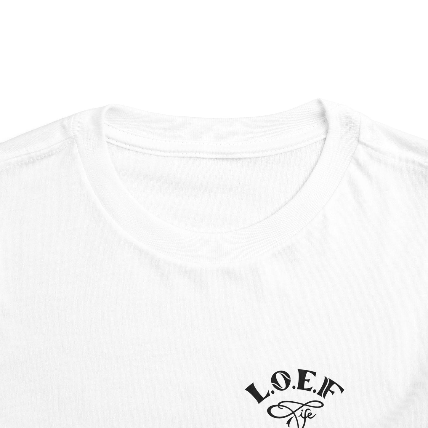 L.O.E.F Foodie 4Life Baby Short Sleeve Tee Shirt (Black)