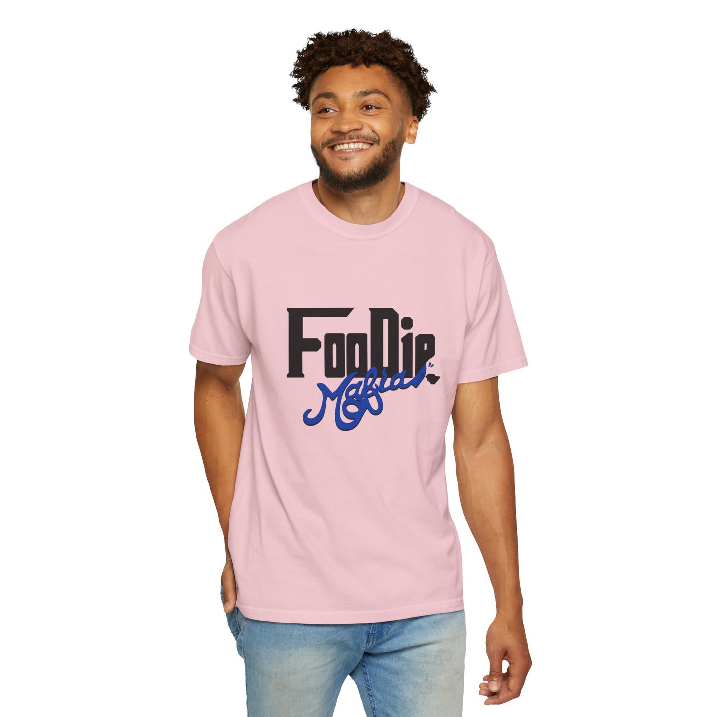 L.O.E.F Foodie Mafia Unisex Tee shirt (Cobalt Blue)