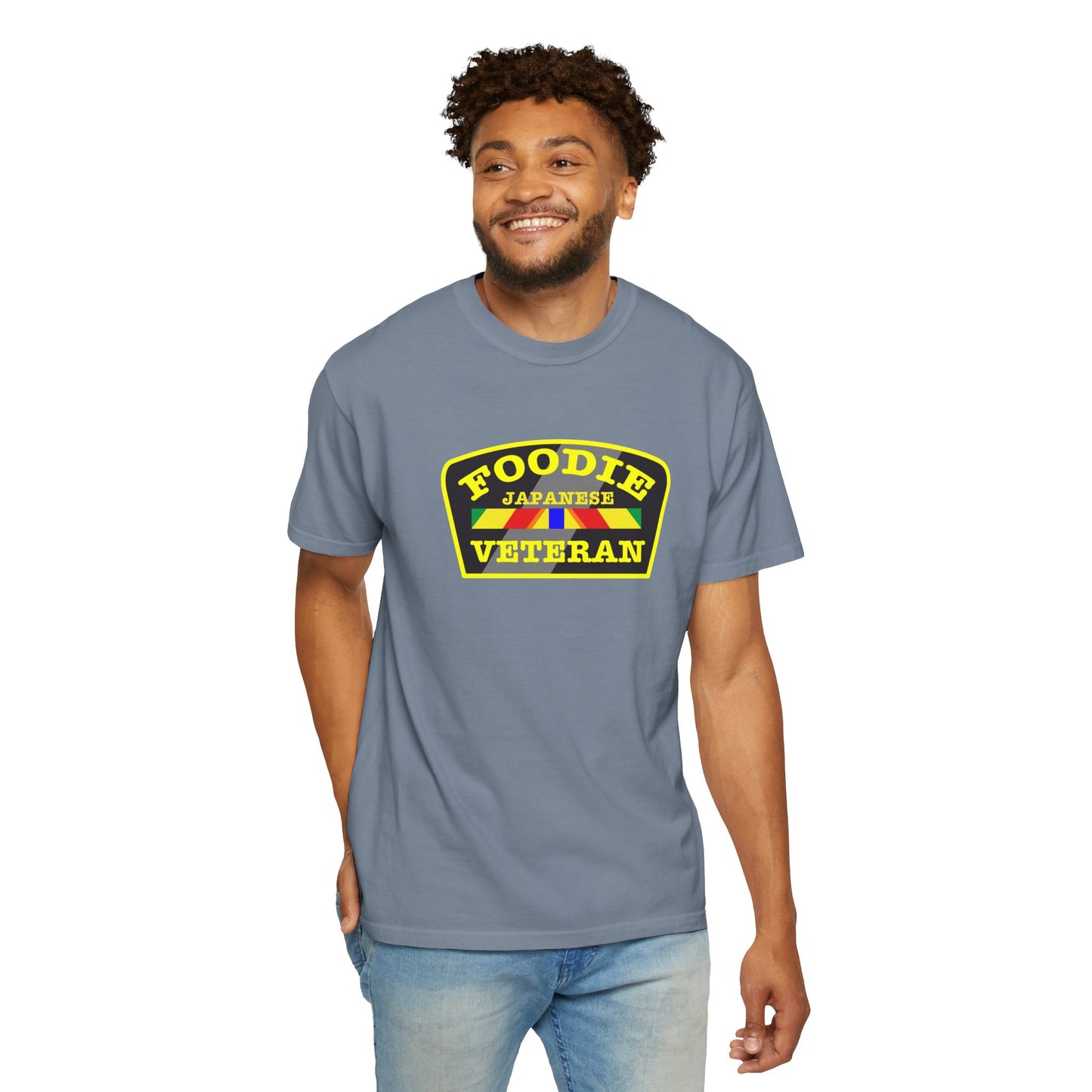 Foodie Veteran Japanese Flag T-Shirt
