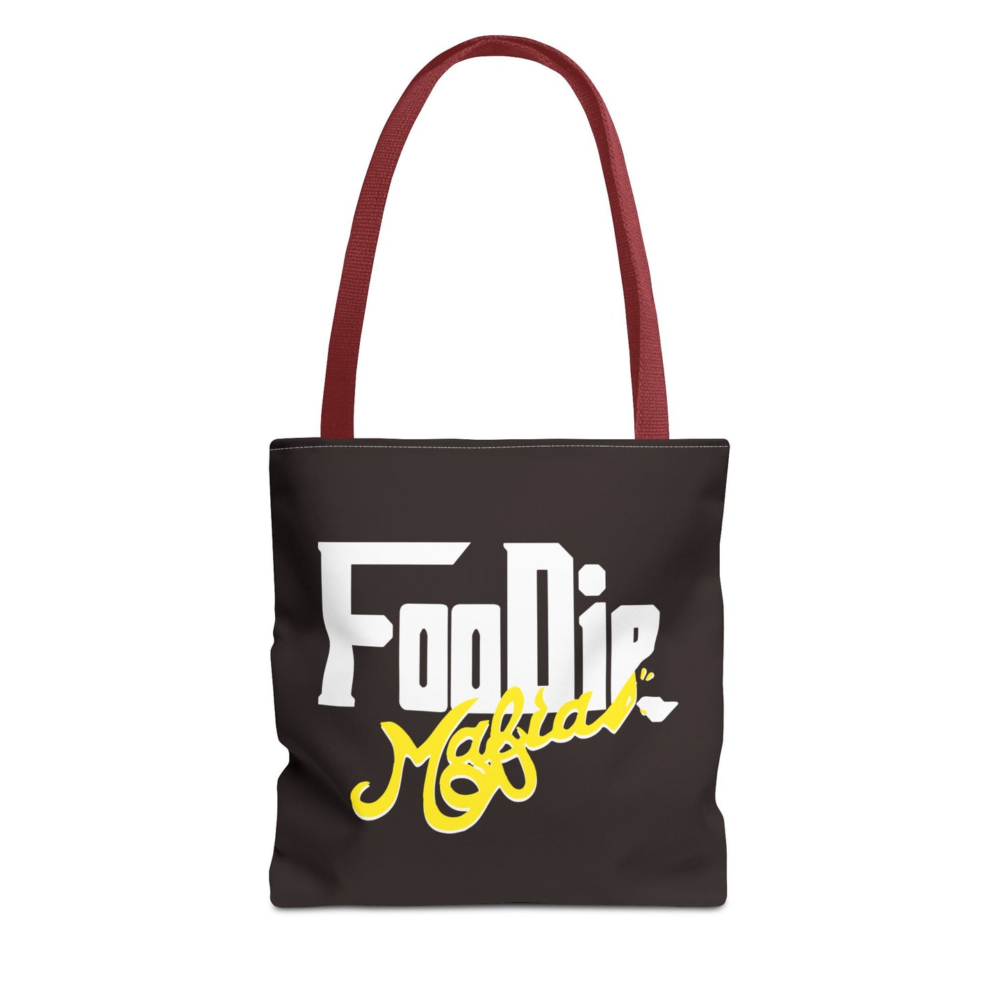 L.O.E.F White Foodie Mafia Tote Bag (Yellow)