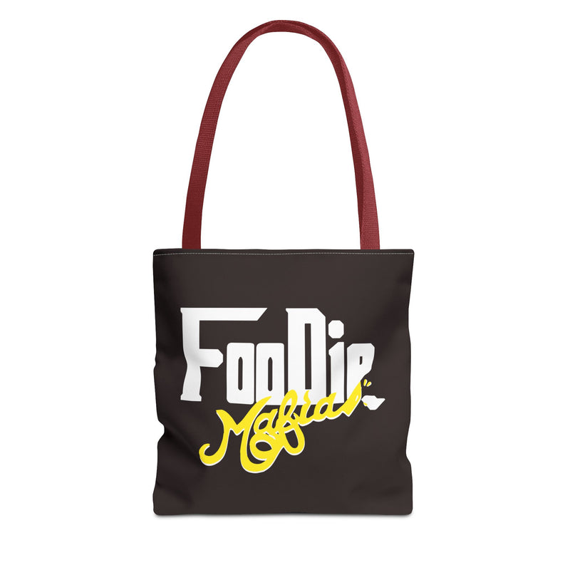 L.O.E.F White Foodie Mafia Tote Bag (Yellow)