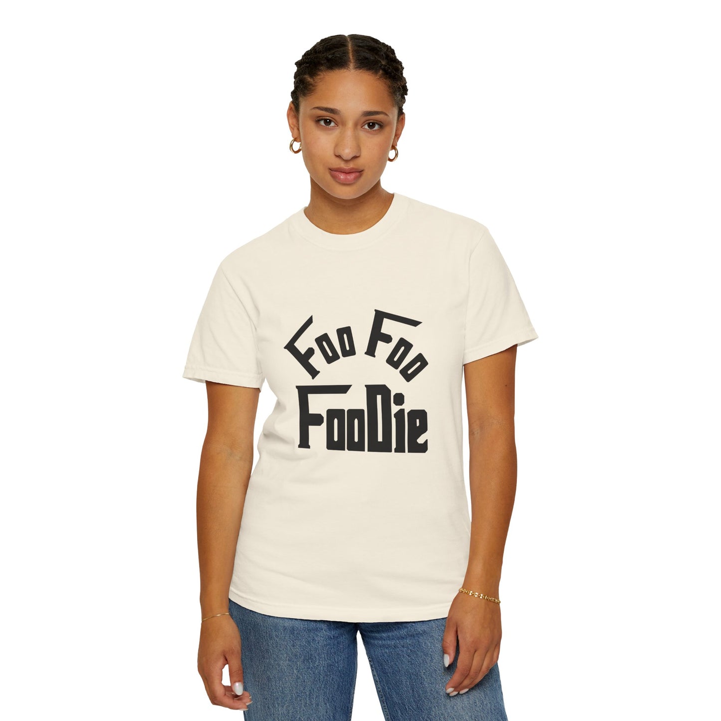 L.O.E.F FOO FOO FOODIE Unisex Tee shirt(Black)