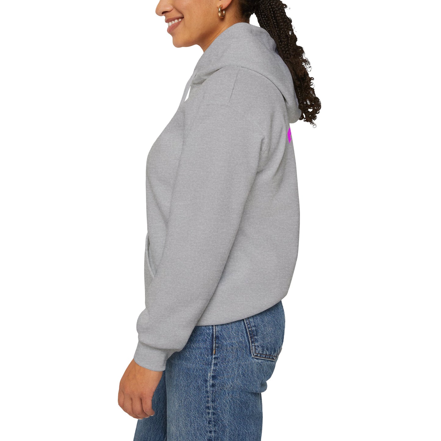 L.O.E.F Foodie 4Life Vegan Hoodie (Fuchsia)