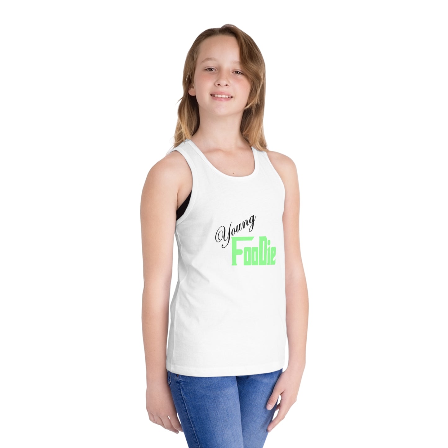 L.O.E.F Young Foodie Kid Tank Top (Neon Green)