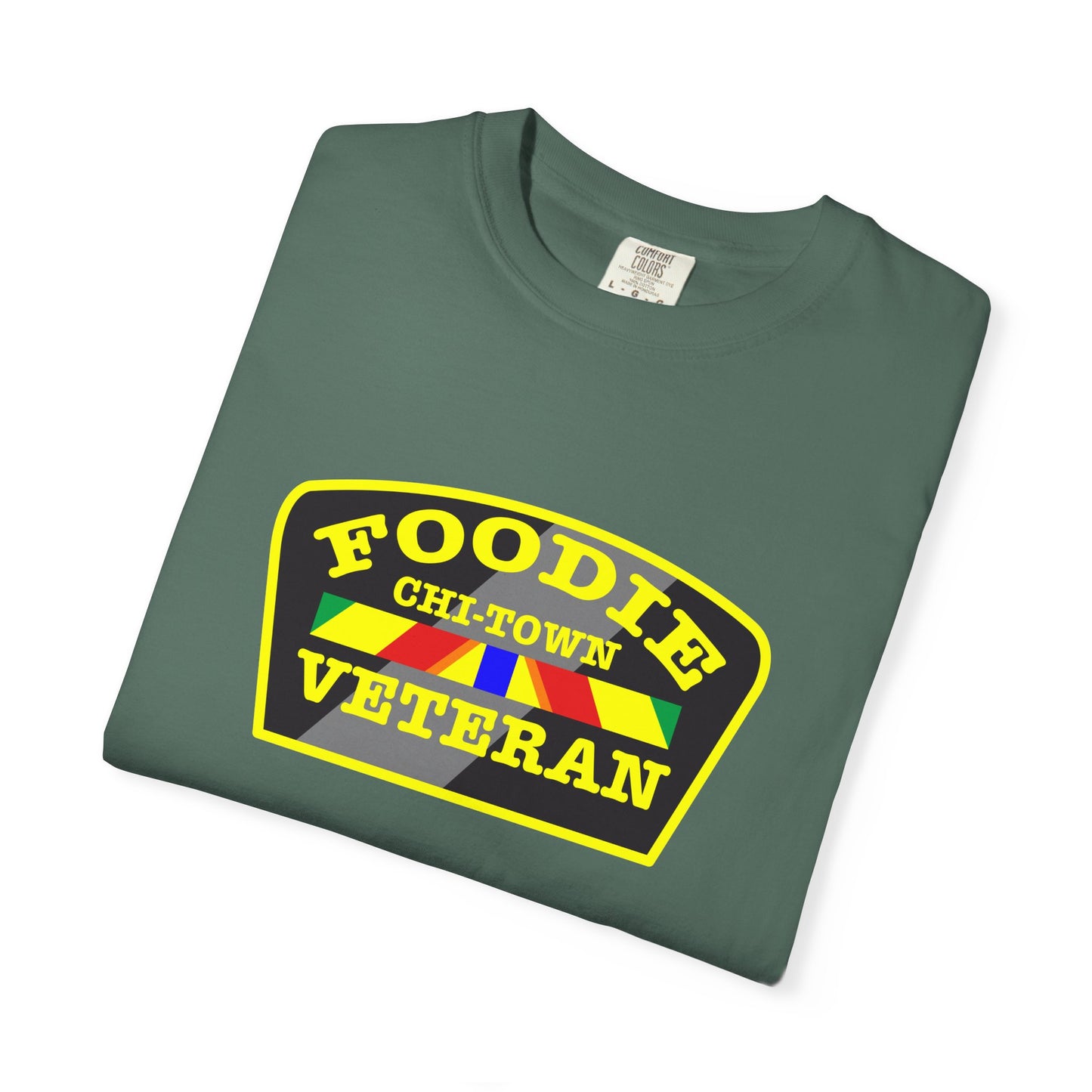 L.O.E.F Foodie Veteran CHI-TOWN Unisex Tee Shirt