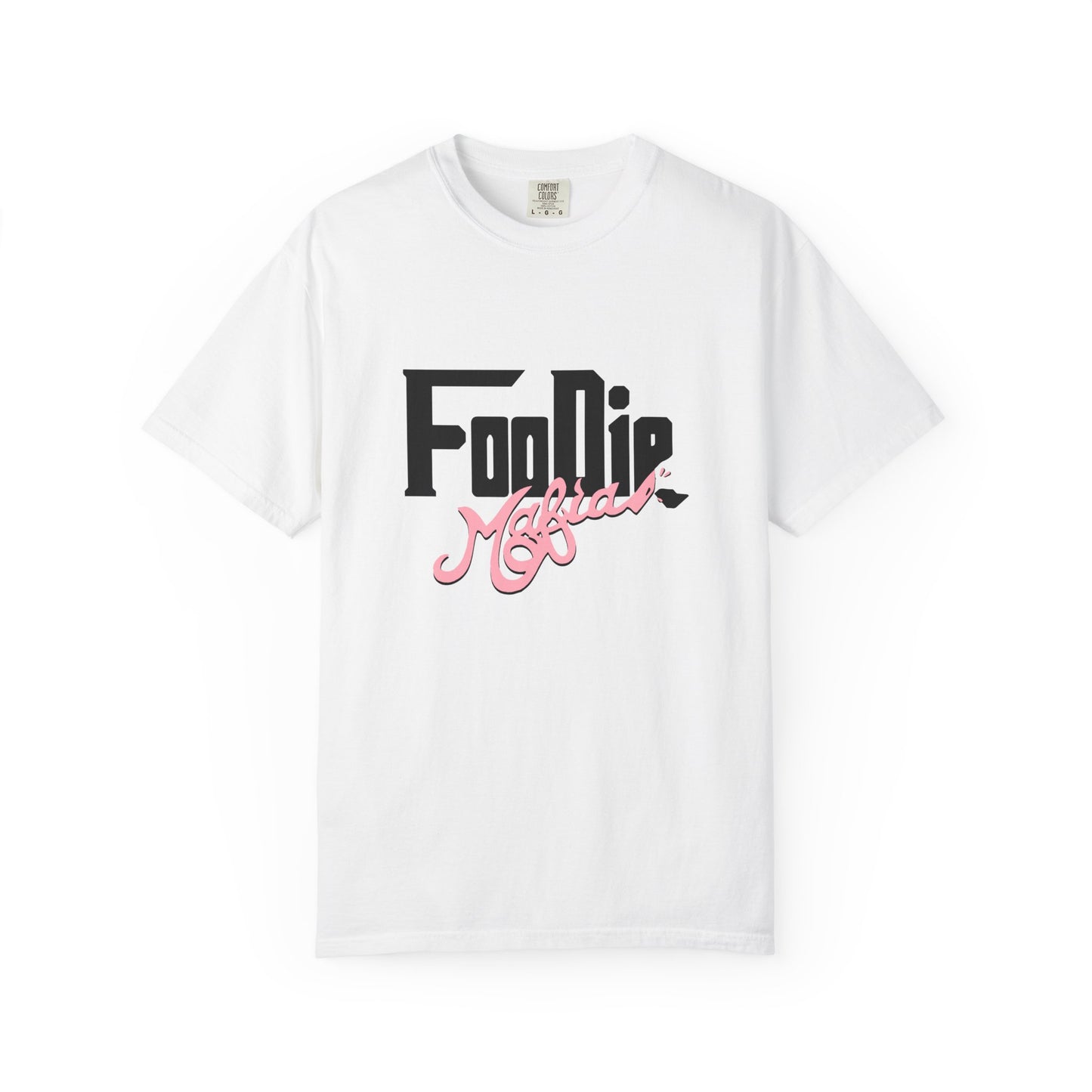 L.O.E.F Foodie Mafia Unisex Tee shirt (Soft Pink)