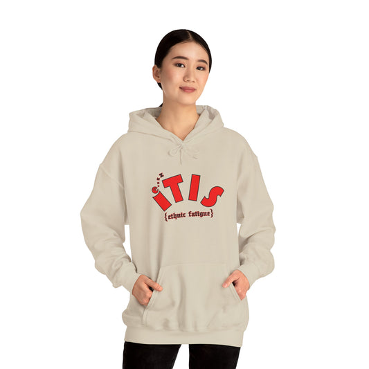 L.O.E.F ITIS Unisex Hooded Sweatshirt (Red)
