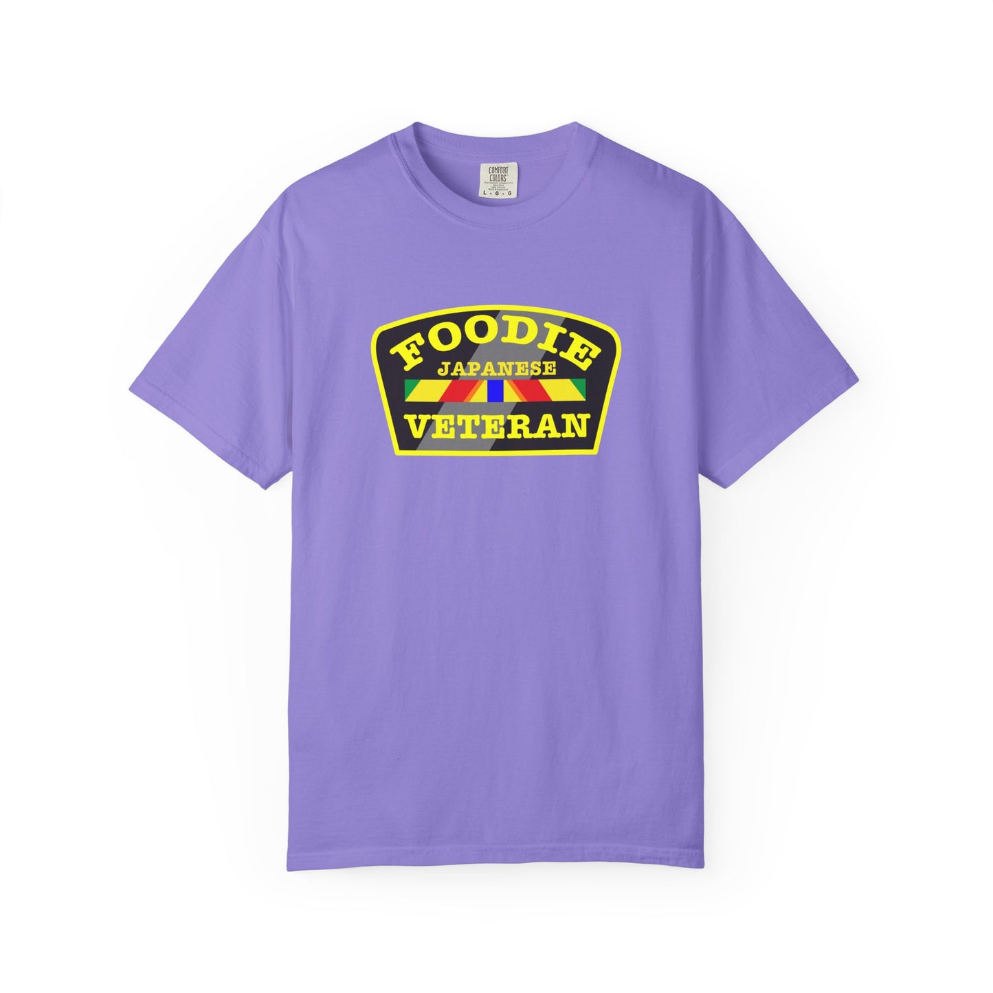 Foodie Veteran Japanese Flag T-Shirt
