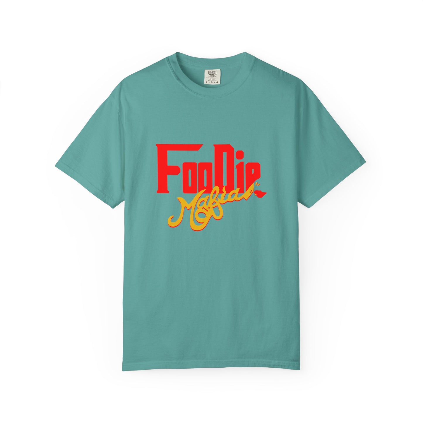L.O.E.F Red Foodie Mafia Unisex Tee Shirt (Gold)