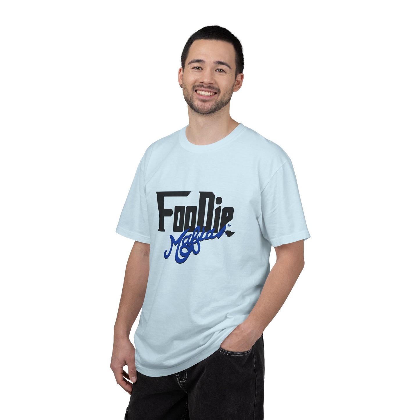 L.O.E.F Foodie Mafia Unisex Tee shirt (Cobalt Blue)