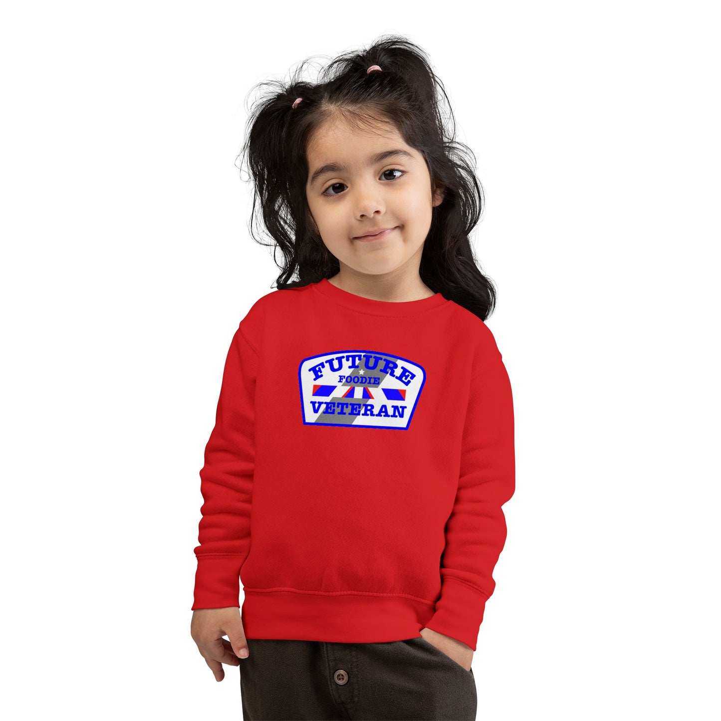 L.O.E.F Future Foodie Veteran Baby Sweatshirt (Blue)