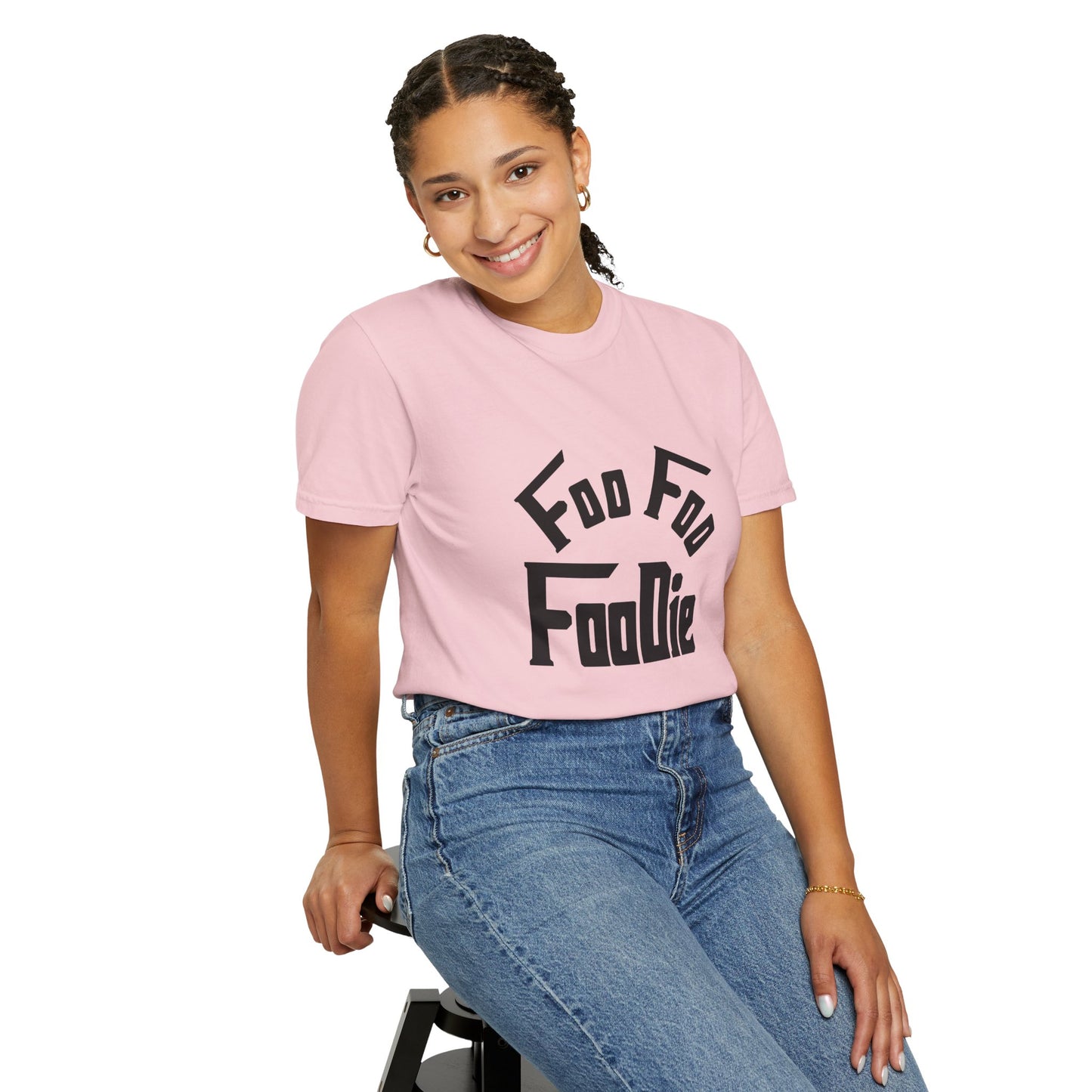 L.O.E.F FOO FOO FOODIE Unisex Tee shirt(Black)