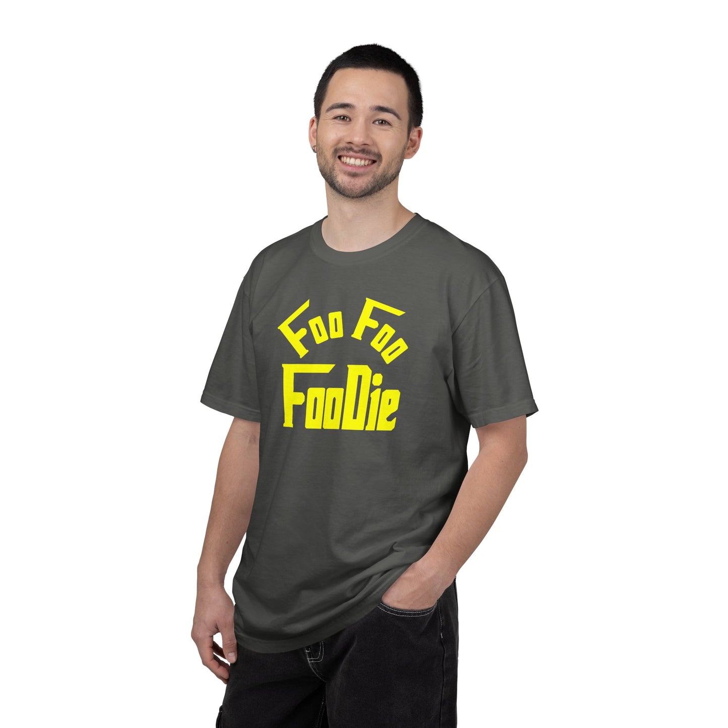 L.O.E.F FOO FOO FOODIE Unisex Tee shirt (Yellow)