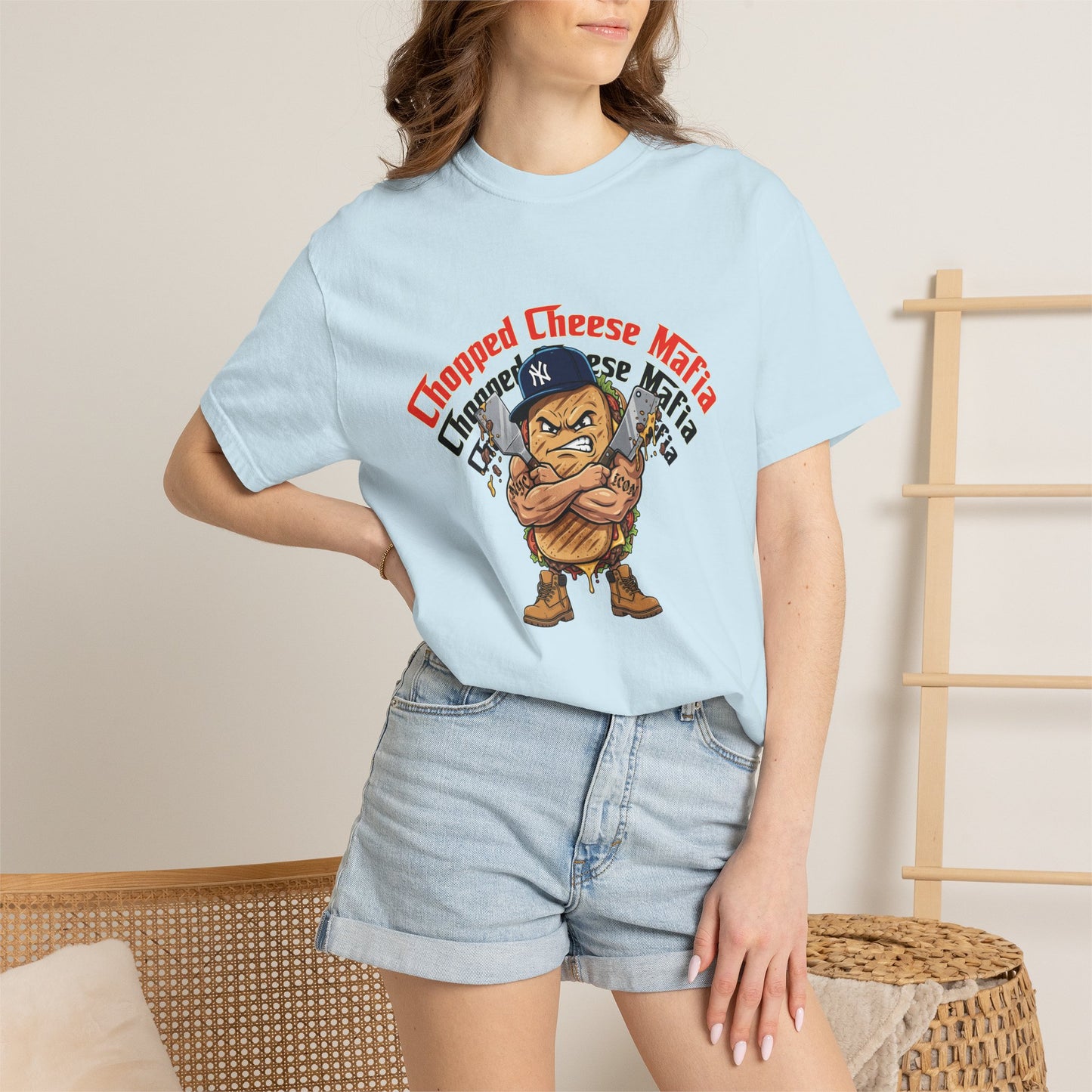 L.O.E.F Chopped Cheese Mafia Unisex Tee Shirt