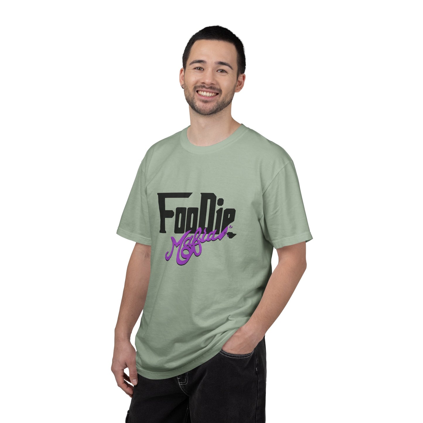 L.O.E.F Foodie Mafia Unisex Tee shirt (Bright Purple)