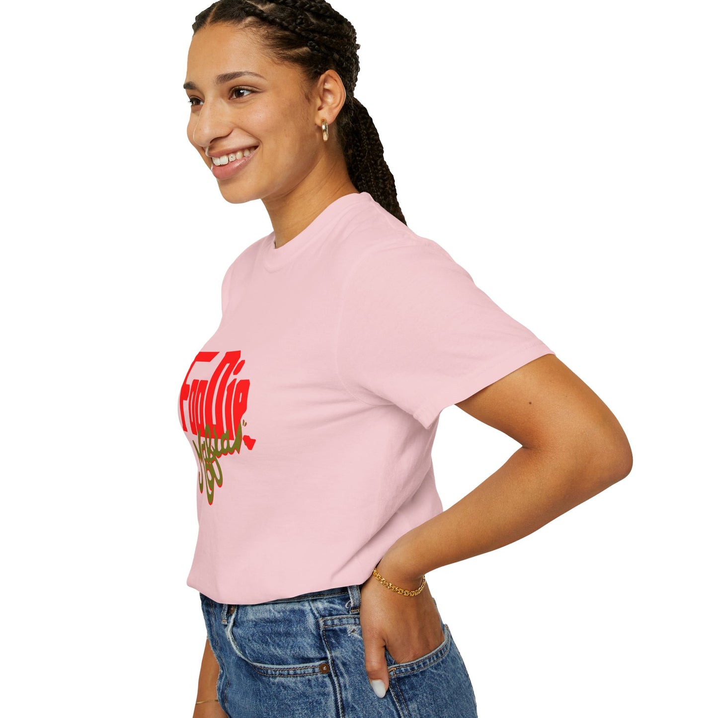 L.O.E.F Red Foodie Mafia Unisex Tee Shirt (Olive)