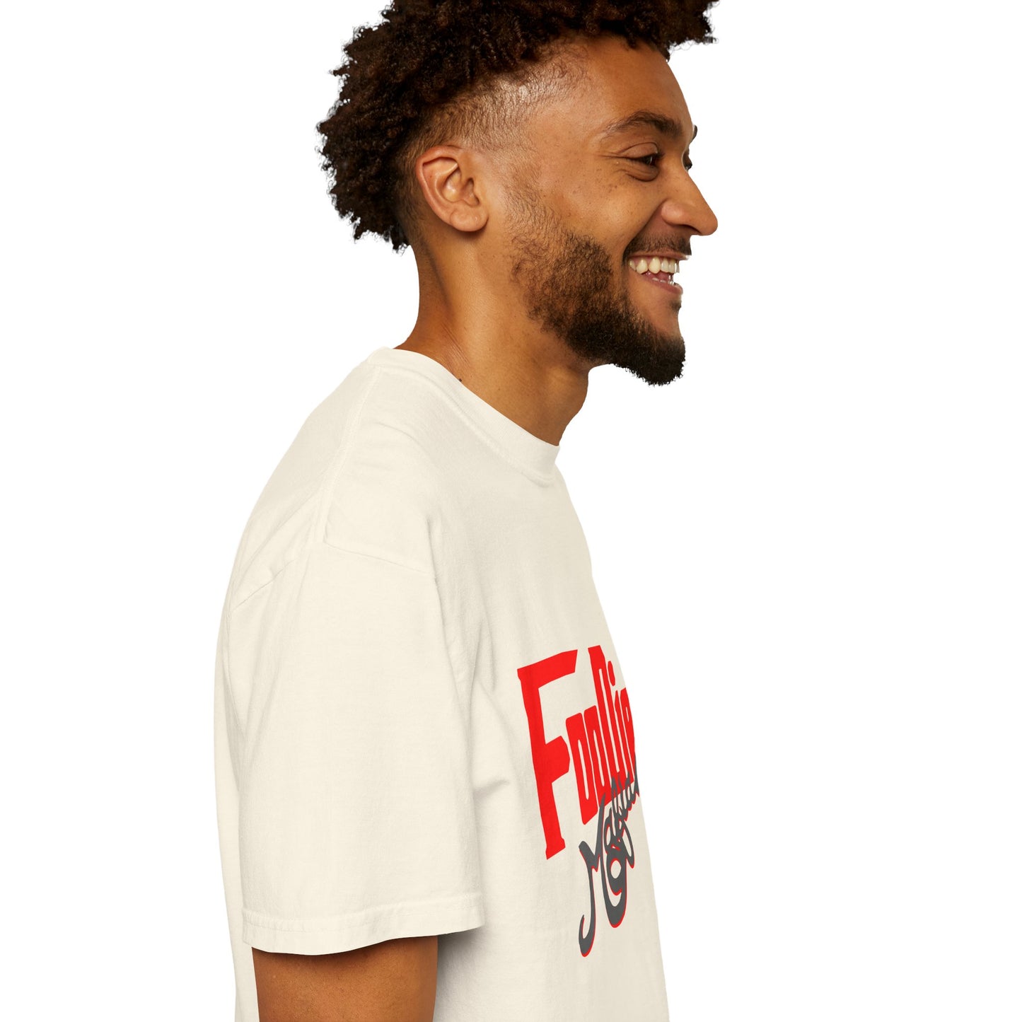 L.O.E.F Red Foodie Mafia Unisex Tee Shirt (Dark Grey)