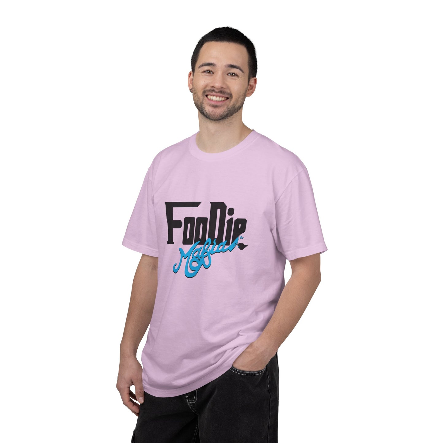 L.O.E.F Foodie Mafia Unisex Tee Shirt (Apricot)