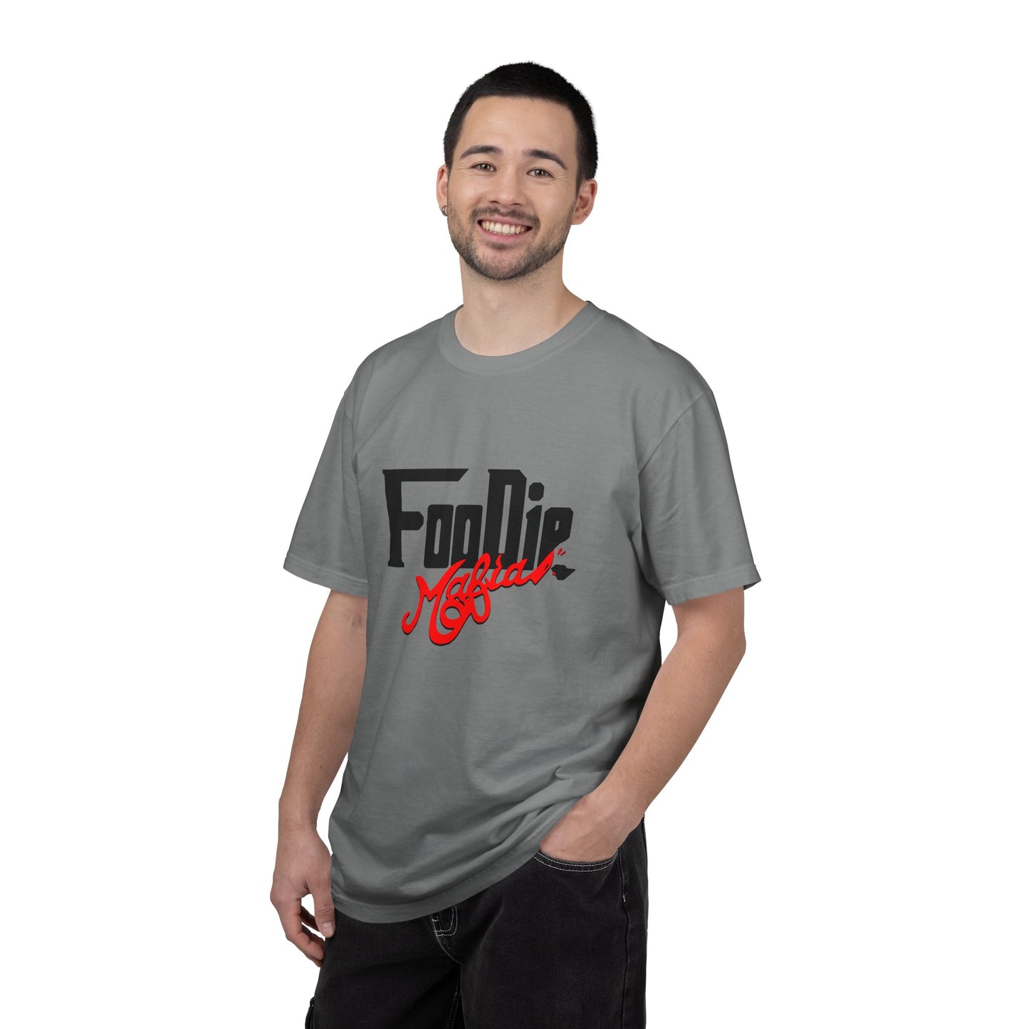 L.O.E.F Foodie Mafia Unisex Tee Shirt (Flat Red)