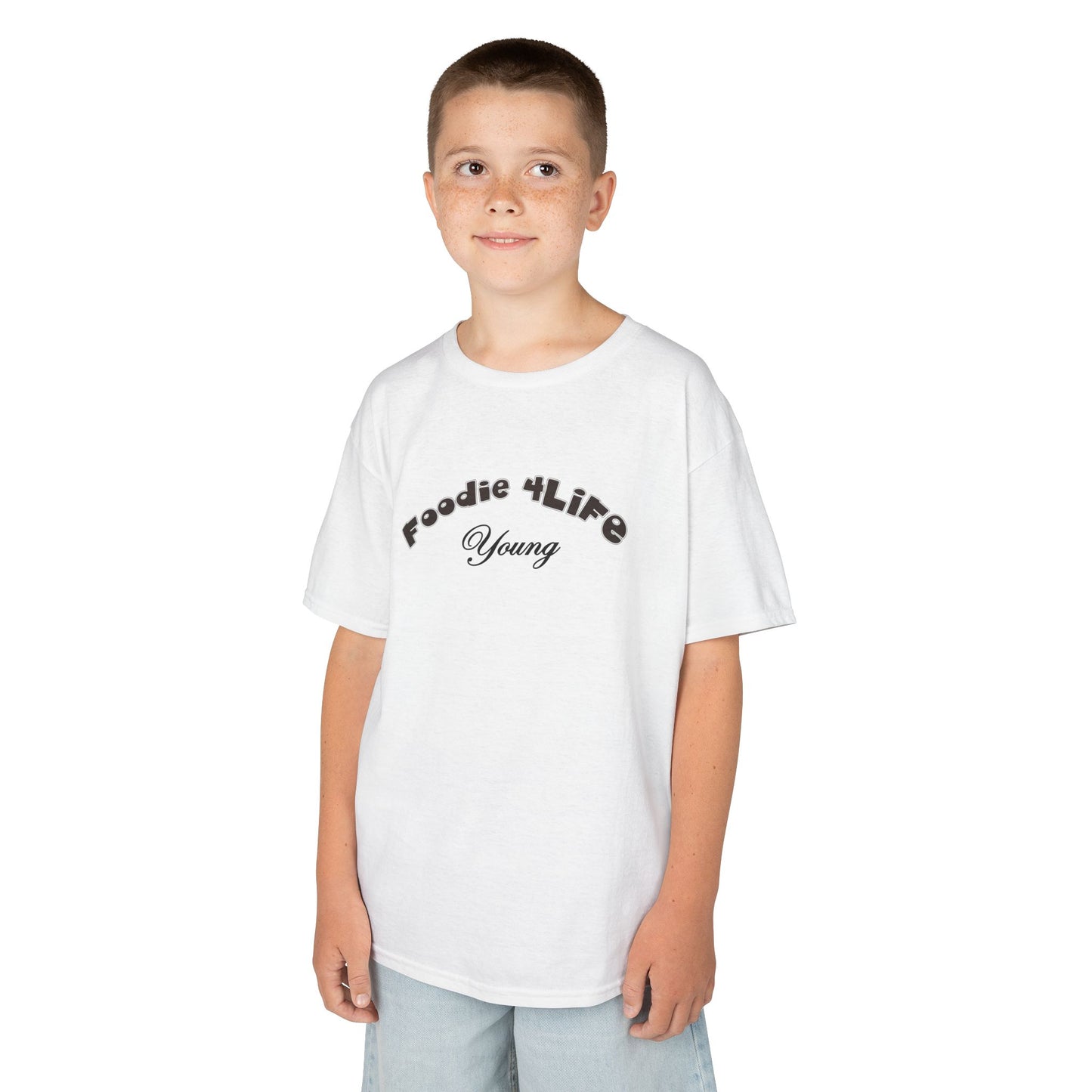 L.O.E.F Foodie 4Life Young Tee Shirt  (Black)