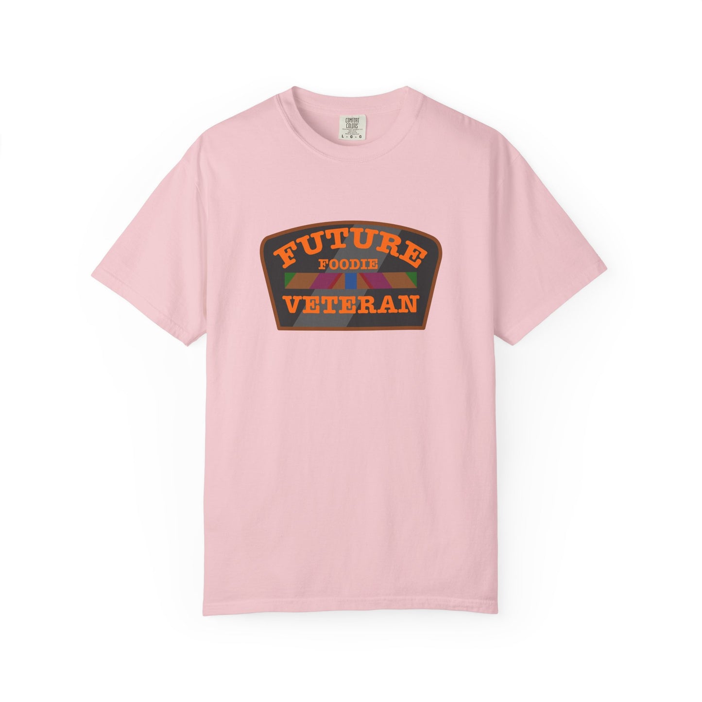 L.O.E.F Future Foodie Veteran Unisex Tee Shirt (Orange)