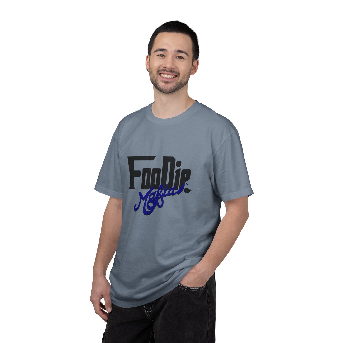 L.O.E.F Foodie Mafia Unisex Tee shirt (Dark Blue)