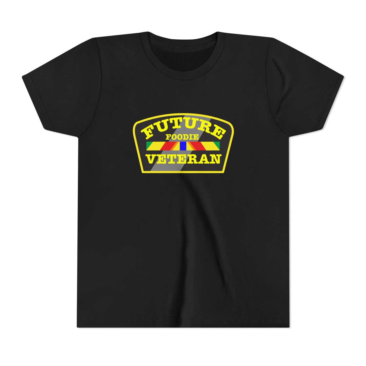 L.O.E.F Future Foodie Veteran Kids Tee Shirt (Yellow)