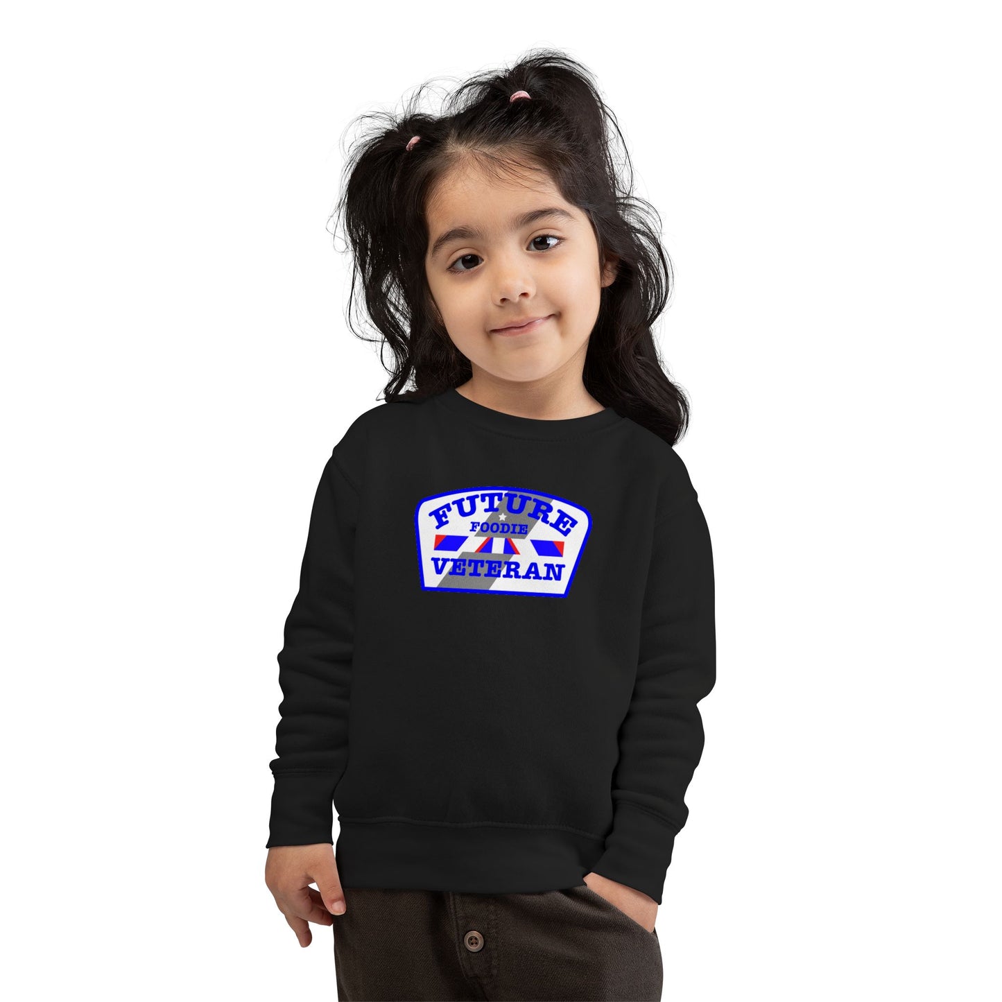 L.O.E.F Future Foodie Veteran Baby Sweatshirt (Blue)