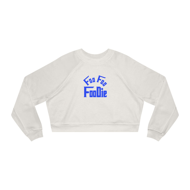 L.O.E.F Women's Cropped Pullover (Dark Blue)