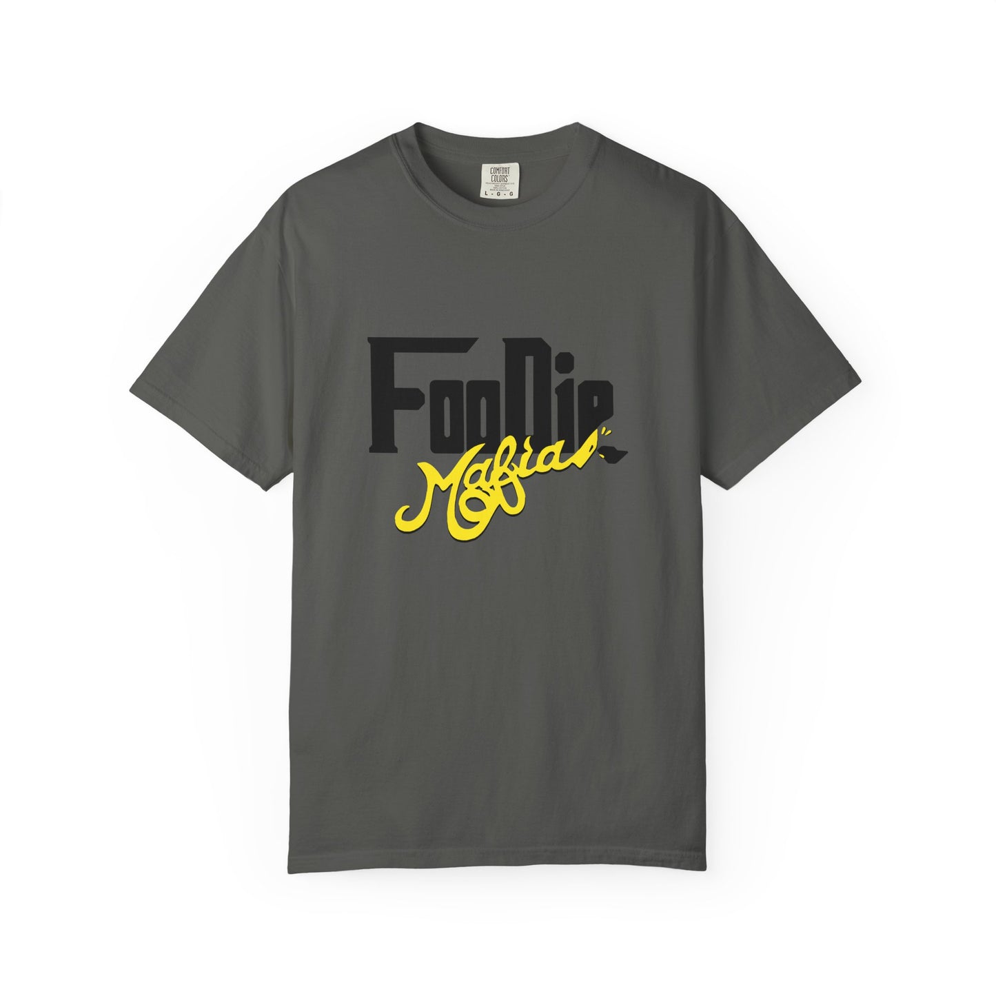 L.O.E.F Foodie Mafia Unisex Tee shirt (Bright Yellow)