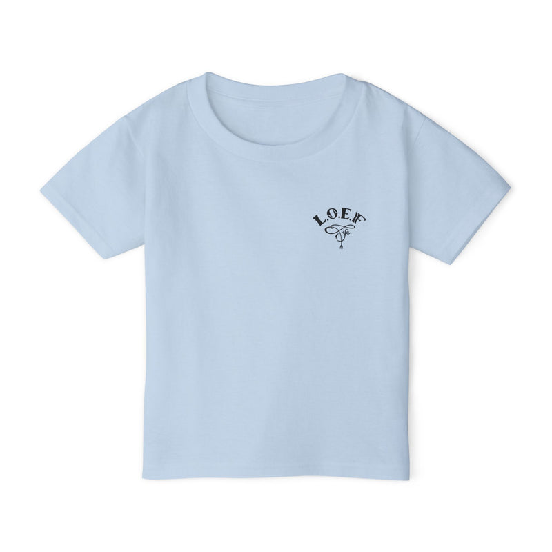 L.O.E.F Foodie 4Life Baby Tee Shirt (Fiery Red)