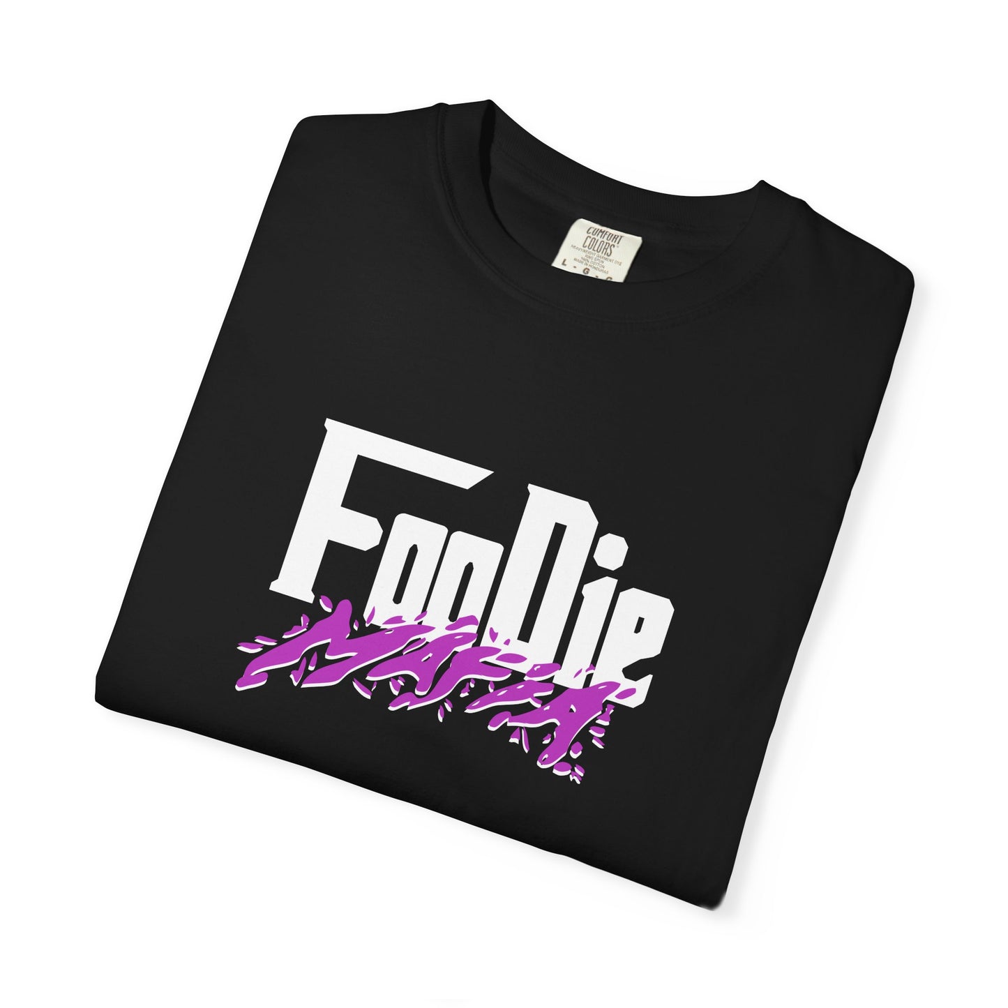 L.O.E.F White Foodie Mafia Tee Shirt (Purple)