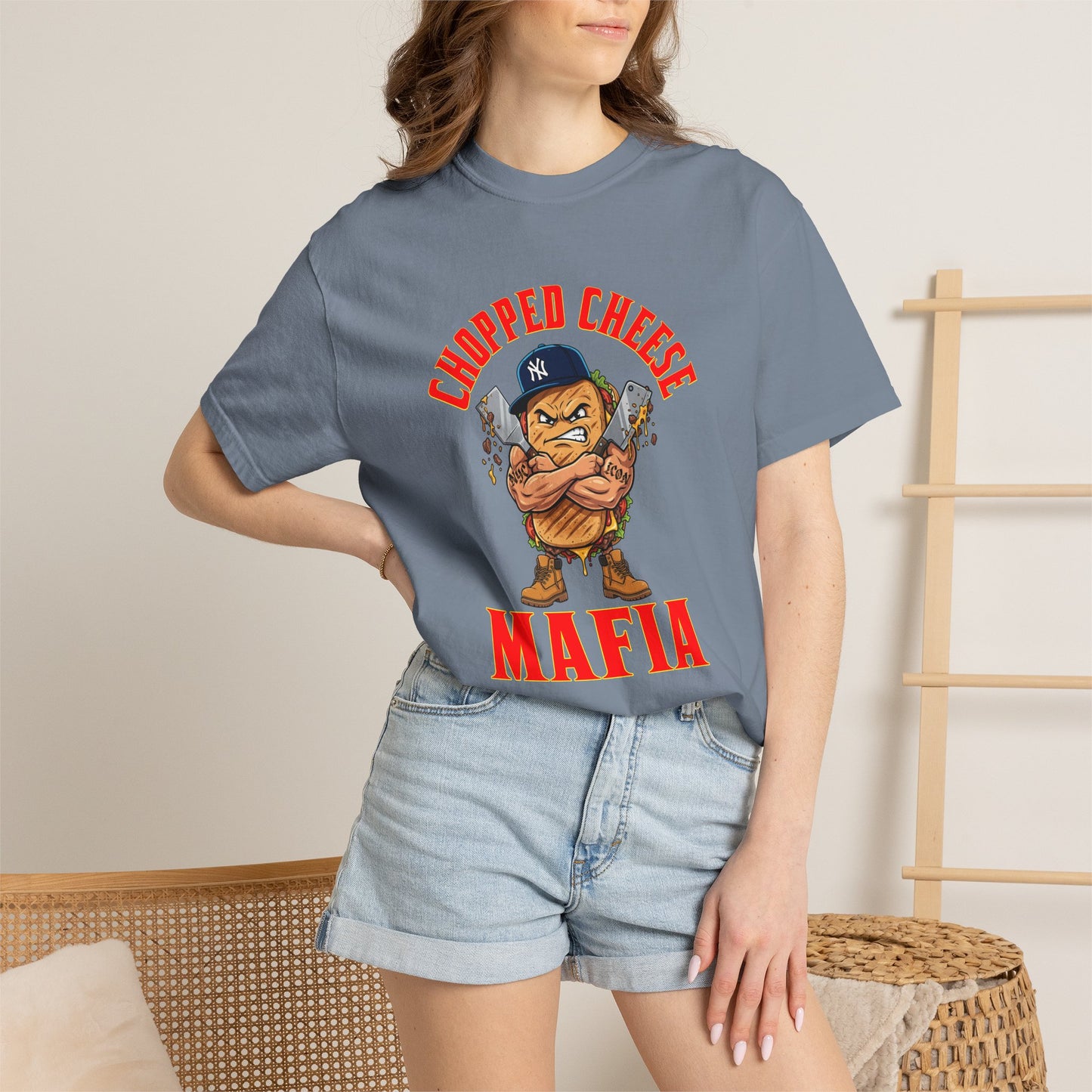 L.O.E.F Mafia Chopped Cheese Unisex Tee Shirt