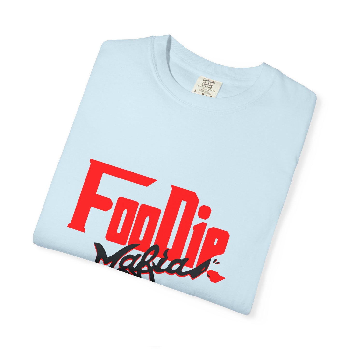 L.O.E.F Red Foodie Mafia Unisex Tee shirt (Black)