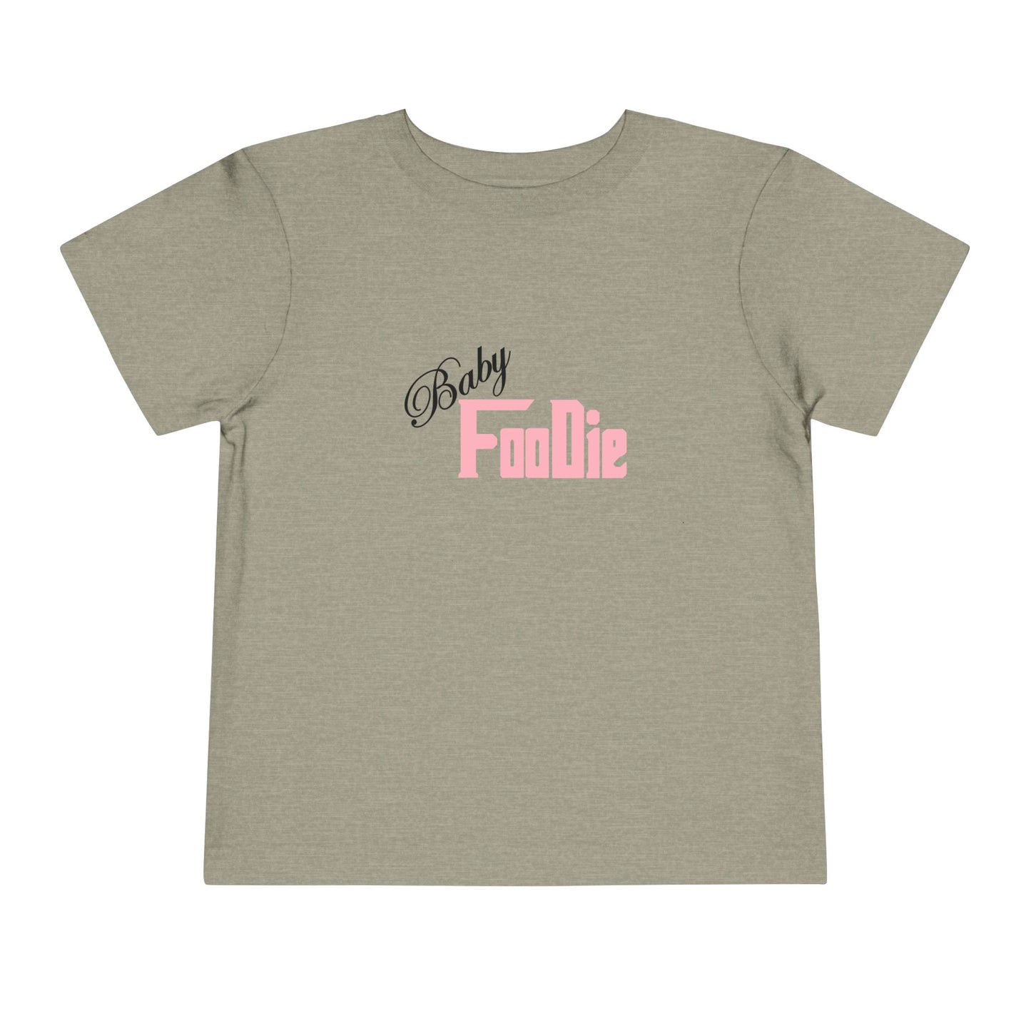 L.O.E.F Baby Foodie Toddler Tee Shirt (Soft Pink)